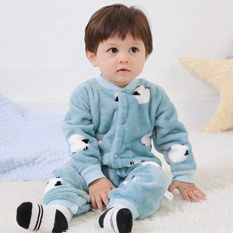 Macacão Soft de Pelúcia para Bebê Abertura Total| 1-18 Meses-Internacional-bichinhos,estampado,fleece,inverno,macacão bebe,macacão infantil,macacão menina,macacão menino,menina,pelúcia,roupa bebe,roupa menina,unisex