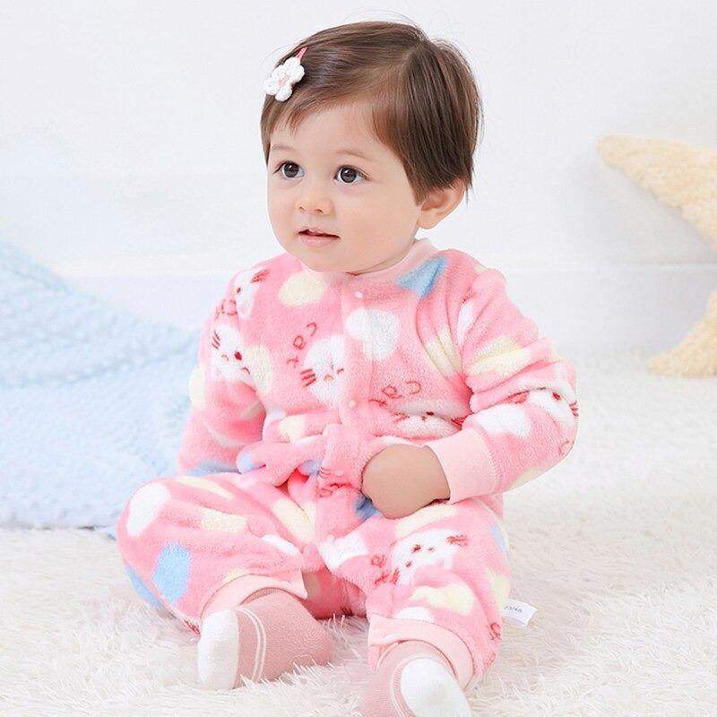 Macacão Soft de Pelúcia para Bebê Abertura Total| 1-18 Meses-Internacional-bichinhos,estampado,fleece,inverno,macacão bebe,macacão infantil,macacão menina,macacão menino,menina,pelúcia,roupa bebe,roupa menina,unisex