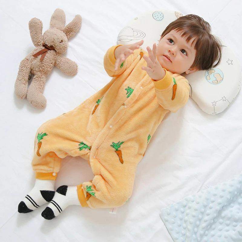 Macacão Soft de Pelúcia para Bebê Abertura Total| 1-18 Meses-Internacional-bichinhos,estampado,fleece,inverno,macacão bebe,macacão infantil,macacão menina,macacão menino,menina,pelúcia,roupa bebe,roupa menina,unisex