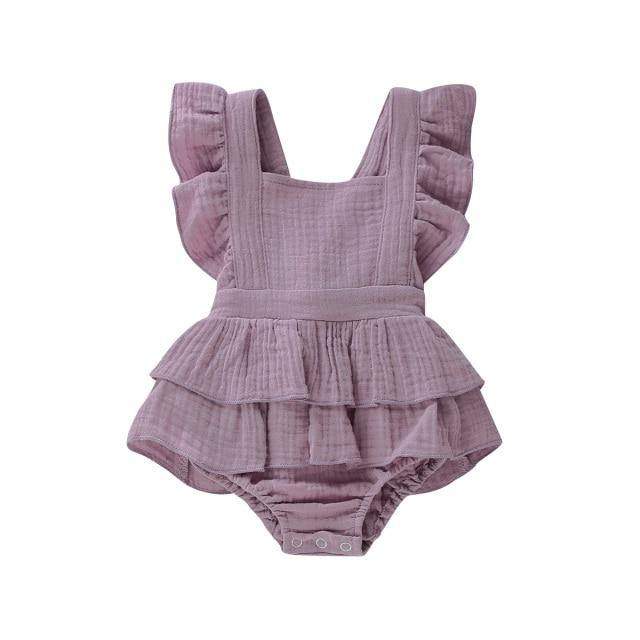 Macaquinho Body Bebê Menina Algodão Texturizado | 1-18 Meses-Attena Baby Shop-macaquinho,menina