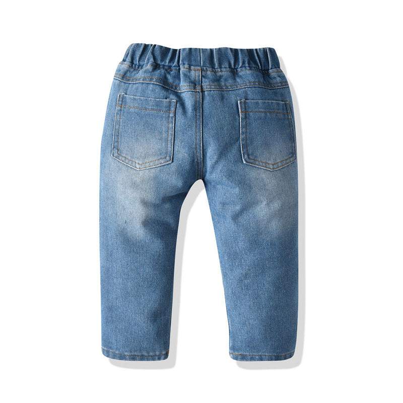 Calça Jeans Destroyed Bebê Infantil | 1-6 Anos-calça bebe menino,calça jeans,Calça Jeans Destroyed Bebê,Calça Jeans Destroyed Bebê Menino,calça jeans infantil,menino