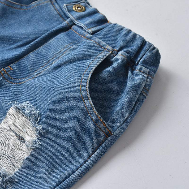 Calça Jeans Destroyed Bebê Infantil | 1-6 Anos-calça bebe menino,calça jeans,Calça Jeans Destroyed Bebê,Calça Jeans Destroyed Bebê Menino,calça jeans infantil,menino