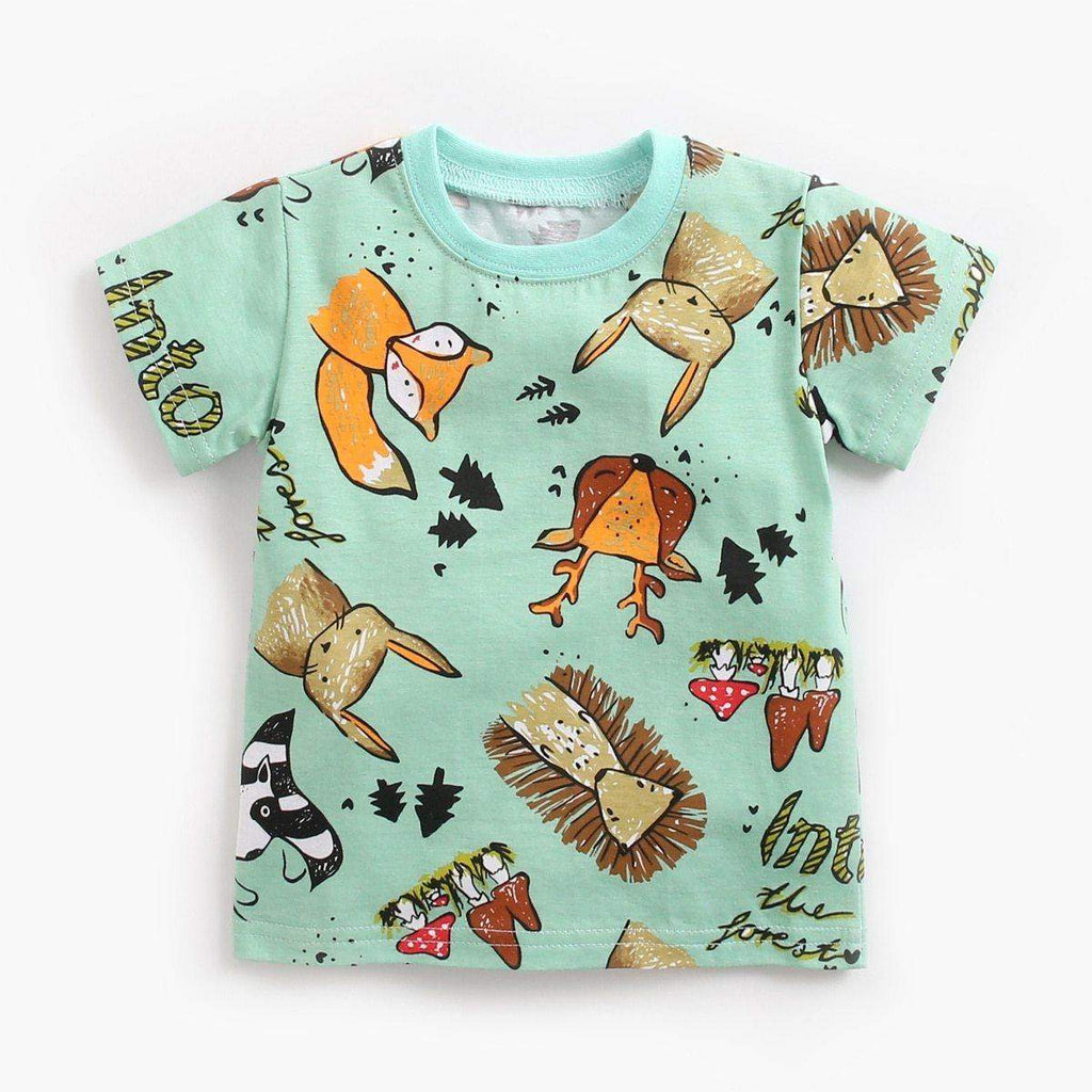 Conjunto Camiseta + Short Bebê Menino Cartoon-Attena Baby Shop-conjunto menino,lançamentos,menino