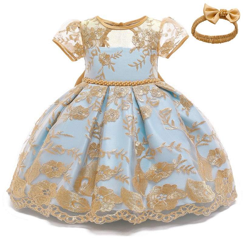 Vestido de Festa Princesa Bordado Rendas Bebê Menina| 3Meses - 8 Anos-vestido de festa para menina,Vestido de Festa Princesa,Vestido de Festa Princesa bordado,Vestido de Festa Princesa menina,Vestido de Festa Princesa menina azul,Vestido de Festa Princesa menina dourado,Vestido de Festa Princesa menina rosa,Vestido de Festa Princesa menina vermelho